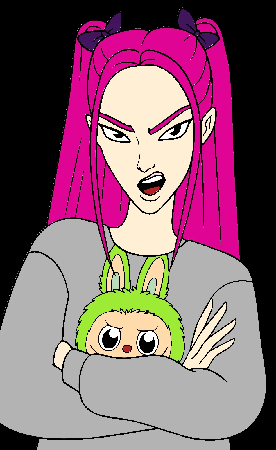 mira de guerreiras do k-pop – Desenho Colorido Online para Pintar e Imprimir | Jogo de Colorir Grátis no Mundo dos Jogos - Imagem Destacada