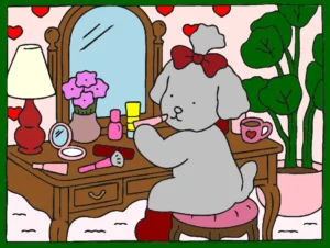 Momento beleza – Desenho Colorido Online para Pintar e Imprimir | Jogo de Colorir Grátis no Mundo dos Jogos