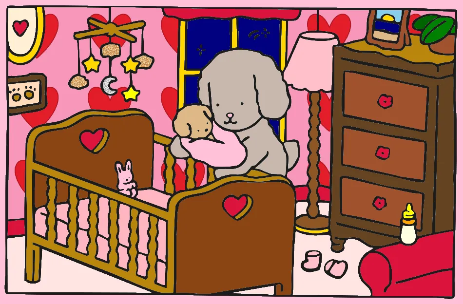 Nana Neném – Desenho Colorido Online para Pintar e Imprimir | Jogo de Colorir Grátis no Mundo dos Jogos - Imagem Destacada