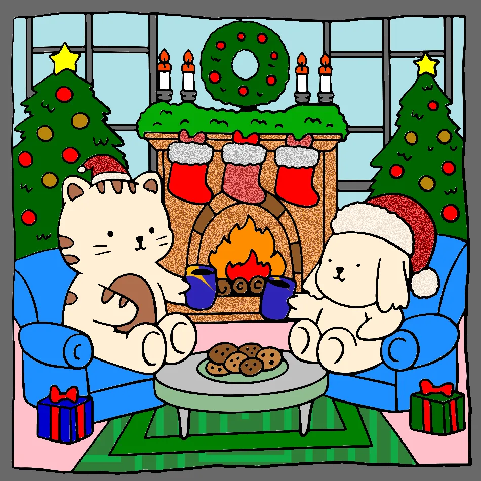 Natal – Desenho Colorido Online para Pintar e Imprimir | Jogo de Colorir Grátis no Mundo dos Jogos - Imagem Destacada