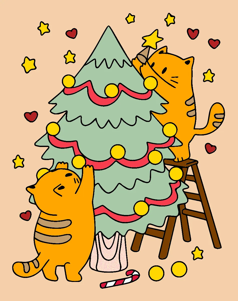 Natal incrível!!! – Desenho Colorido Online para Pintar e Imprimir | Jogo de Colorir Grátis no Mundo dos Jogos - Imagem Destacada