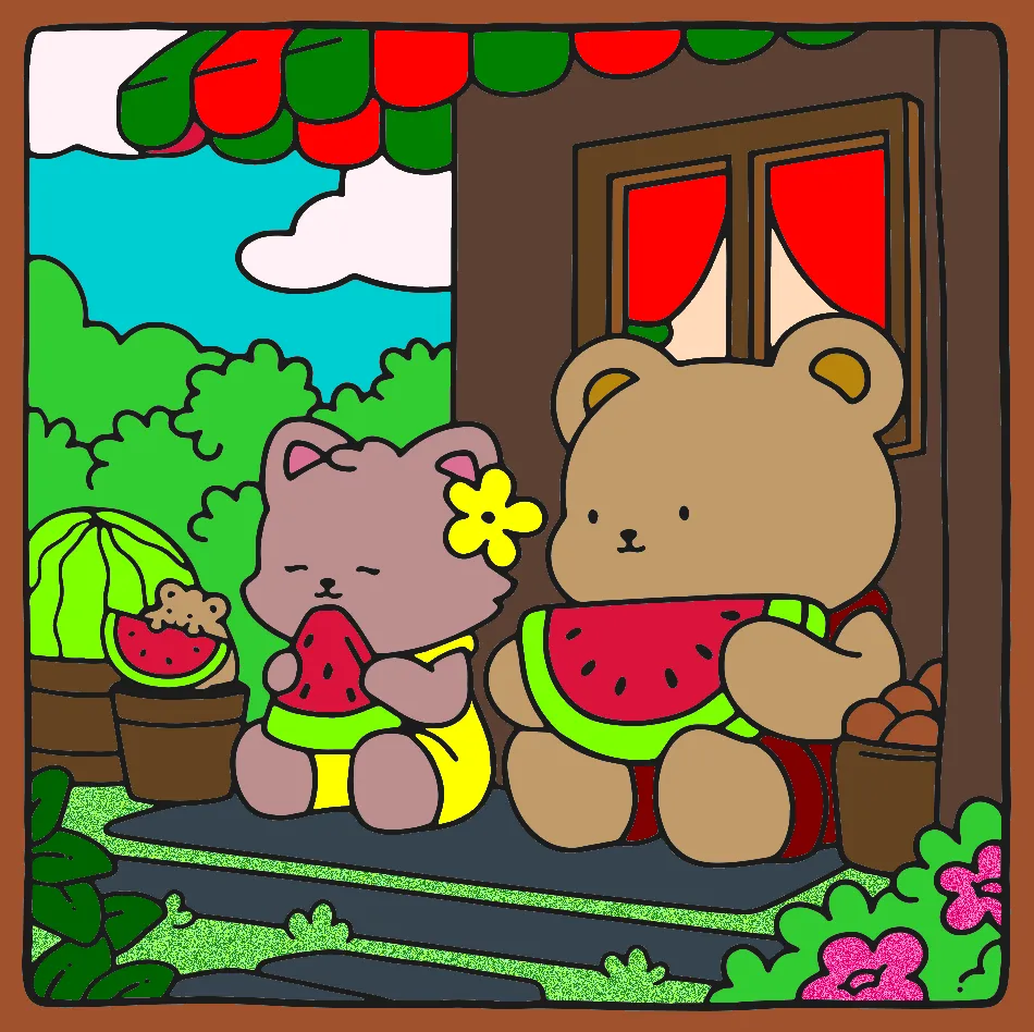 natureza – Desenho Colorido Online para Pintar e Imprimir | Jogo de Colorir Grátis no Mundo dos Jogos - Imagem Destacada