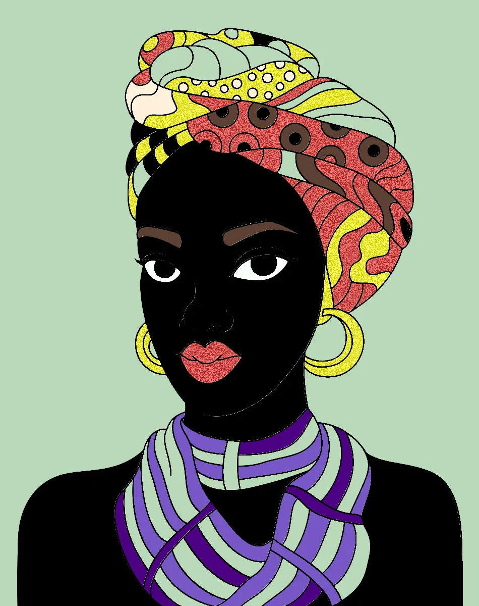 negra zumbi – Desenho Colorido Online para Pintar e Imprimir | Jogo de Colorir Grátis no Mundo dos Jogos - Imagem Destacada