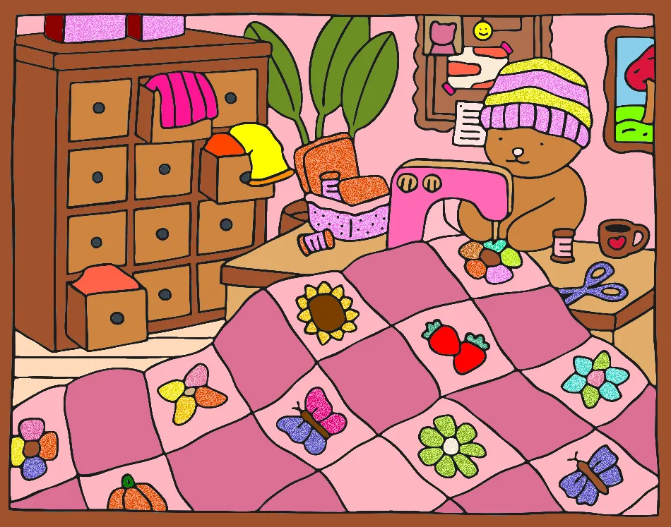 Nostalgia – Desenho Colorido Online para Pintar e Imprimir | Jogo de Colorir Grátis no Mundo dos Jogos - Imagem Destacada