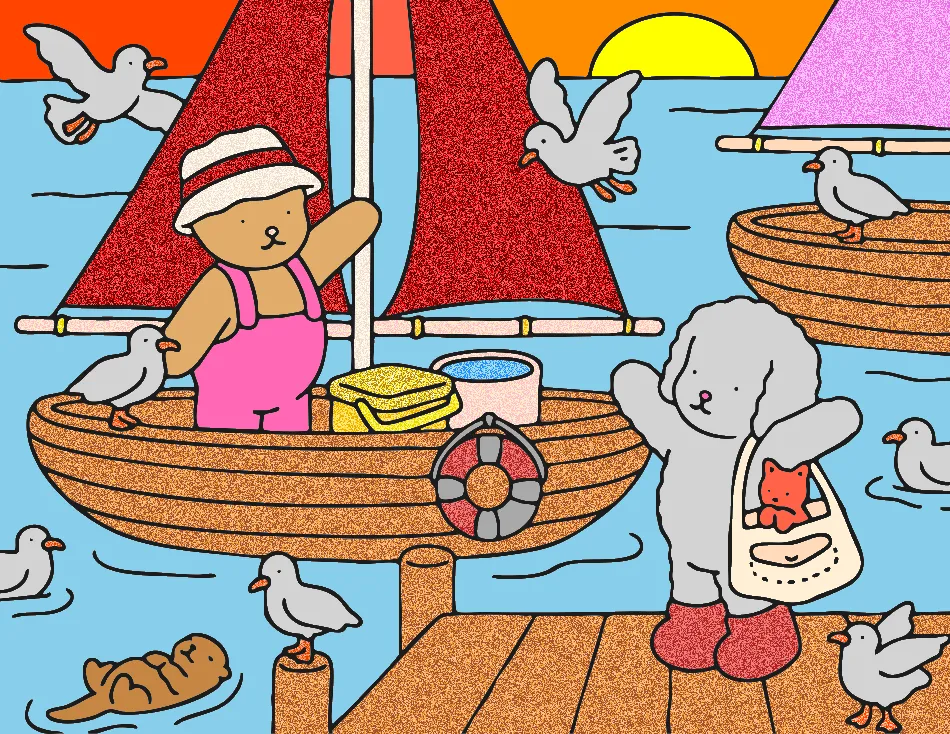 O urso indo pés cá – Desenho Colorido Online para Pintar e Imprimir | Jogo de Colorir Grátis no Mundo dos Jogos - Imagem Destacada