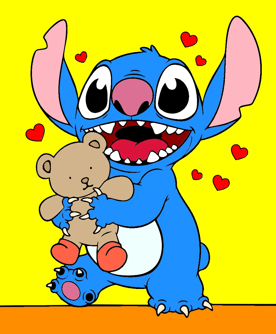 Ohana quer dizer família – Desenho Colorido Online para Pintar e Imprimir | Jogo de Colorir Grátis no Mundo dos Jogos - Imagem Destacada