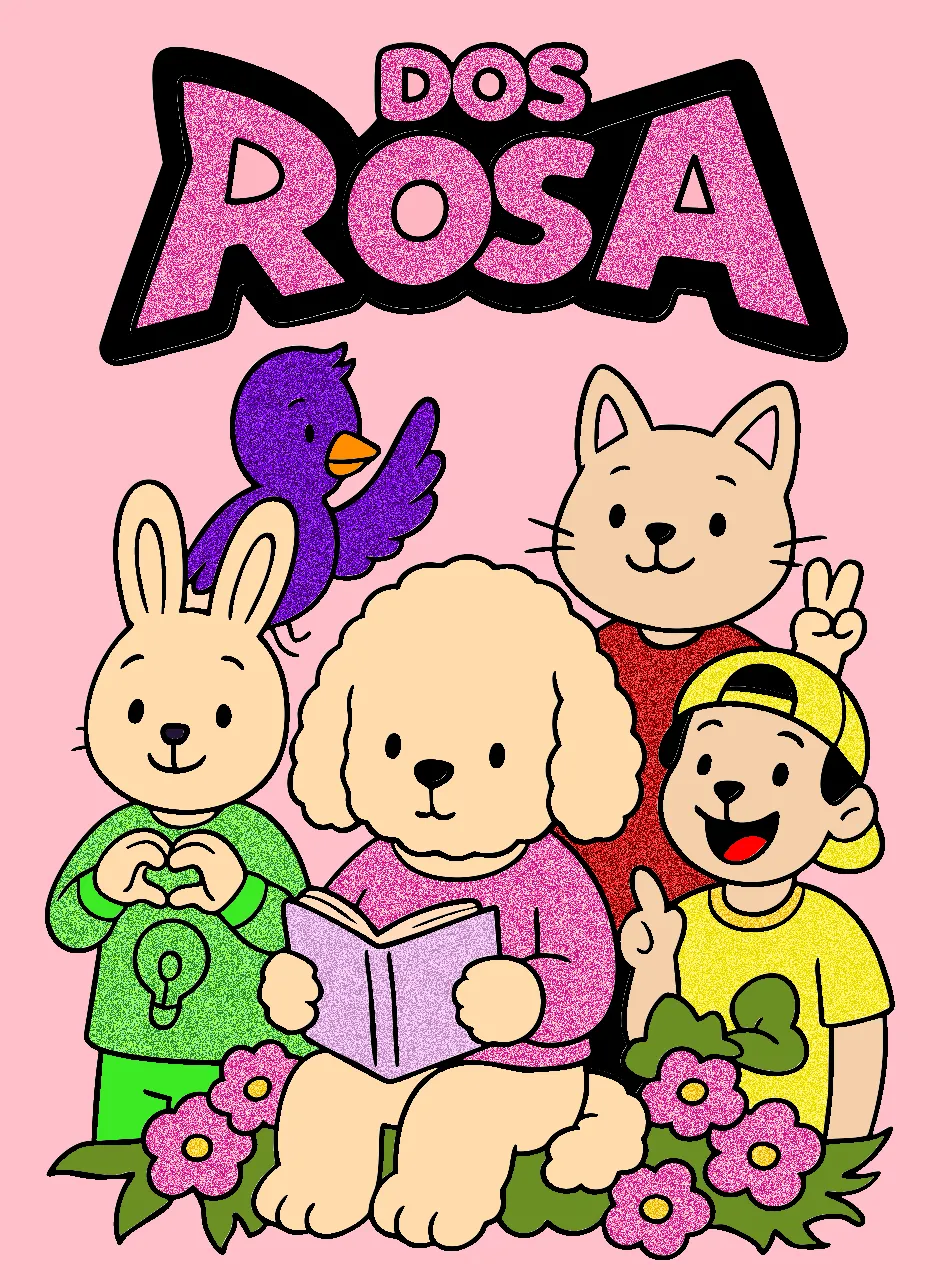 Os rosas – Desenho Colorido Online para Pintar e Imprimir | Jogo de Colorir Grátis no Mundo dos Jogos - Imagem Destacada