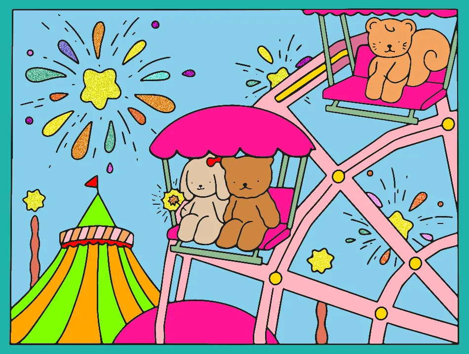 Parque – Desenho Colorido Online para Pintar e Imprimir | Jogo de Colorir Grátis no Mundo dos Jogos - Imagem Destacada