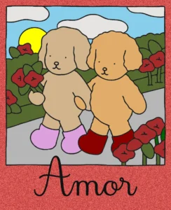 Passeio no jardim – Desenho Colorido Online para Pintar e Imprimir | Jogo de Colorir Grátis no Mundo dos Jogos