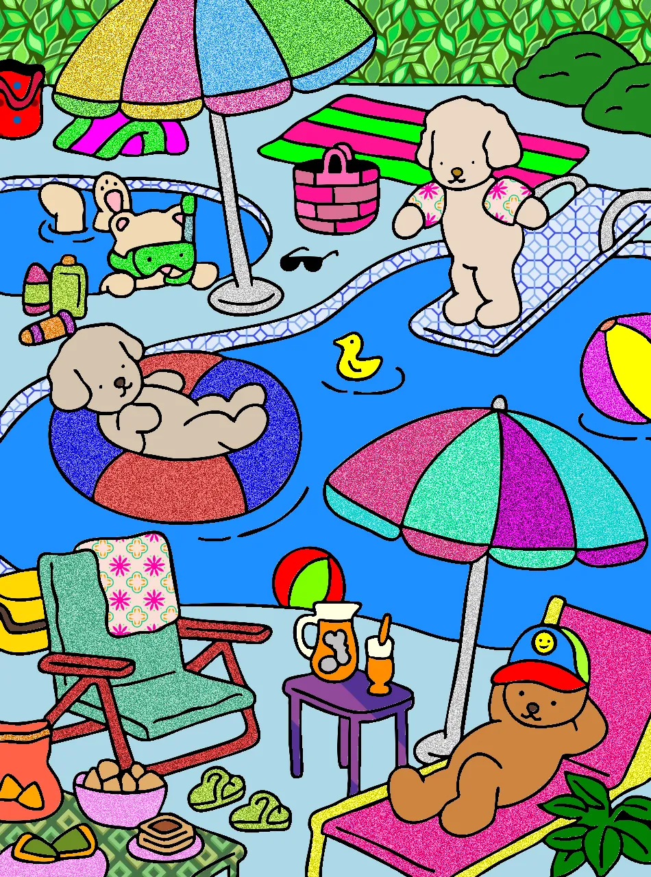 Pool – Desenho Colorido Online para Pintar e Imprimir | Jogo de Colorir Grátis no Mundo dos Jogos - Imagem Destacada