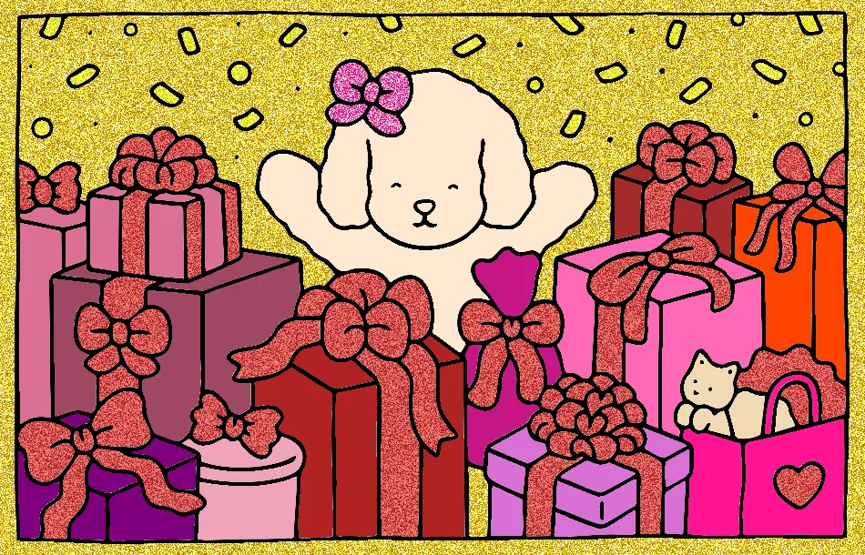 presentes – Desenho Colorido Online para Pintar e Imprimir | Jogo de Colorir Grátis no Mundo dos Jogos - Imagem Destacada