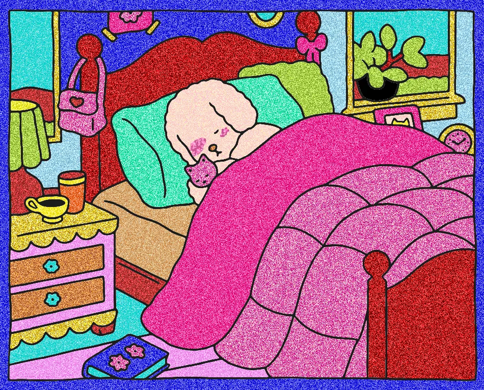 Quarto de princesa – Desenho Colorido Online para Pintar e Imprimir | Jogo de Colorir Grátis no Mundo dos Jogos