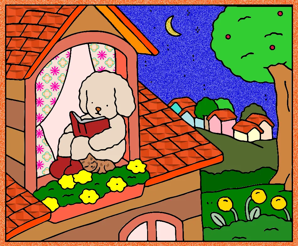 Reading – Desenho Colorido Online para Pintar e Imprimir | Jogo de Colorir Grátis no Mundo dos Jogos - Imagem Destacada