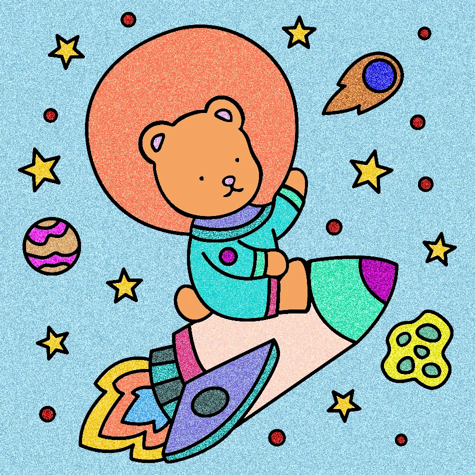 Rocket – Desenho Colorido Online para Pintar e Imprimir | Jogo de Colorir Grátis no Mundo dos Jogos - Imagem Destacada