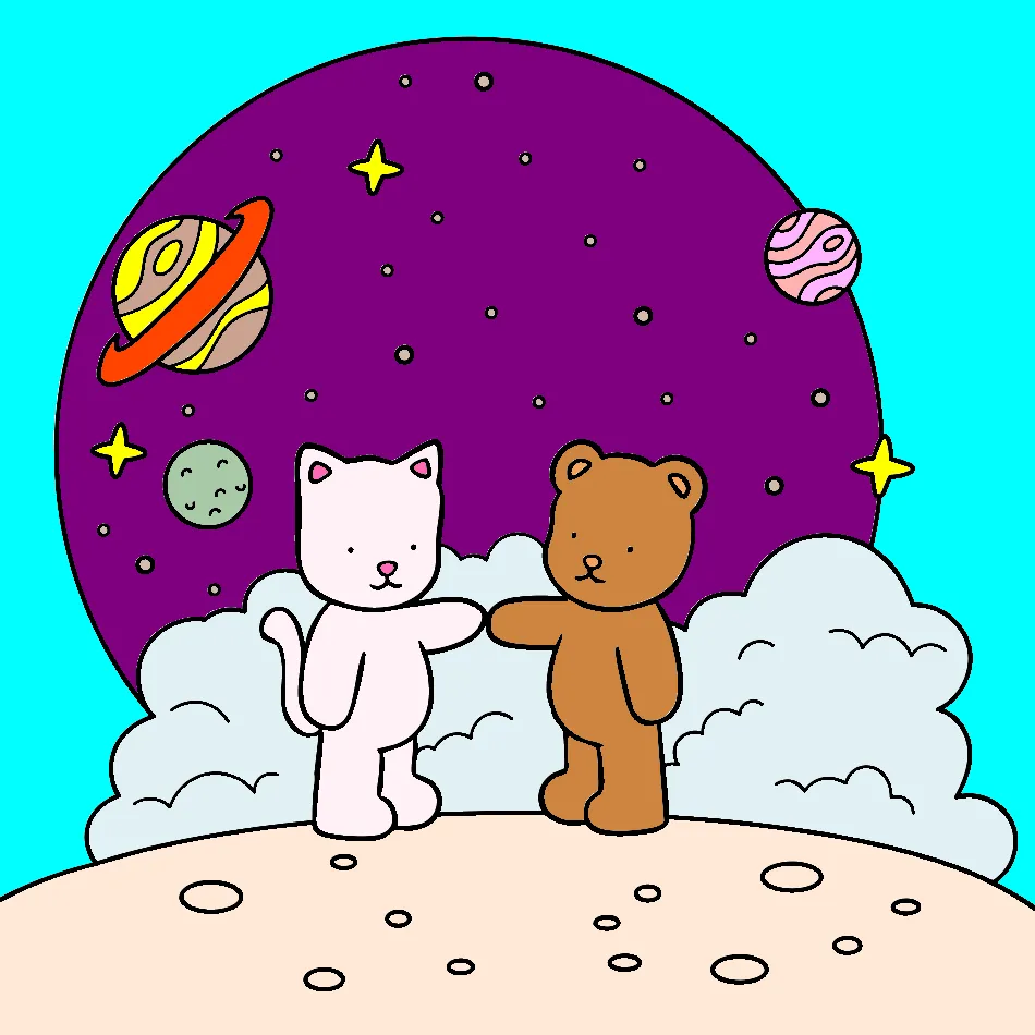 space bobbies – Desenho Colorido Online para Pintar e Imprimir | Jogo de Colorir Grátis no Mundo dos Jogos - Imagem Destacada