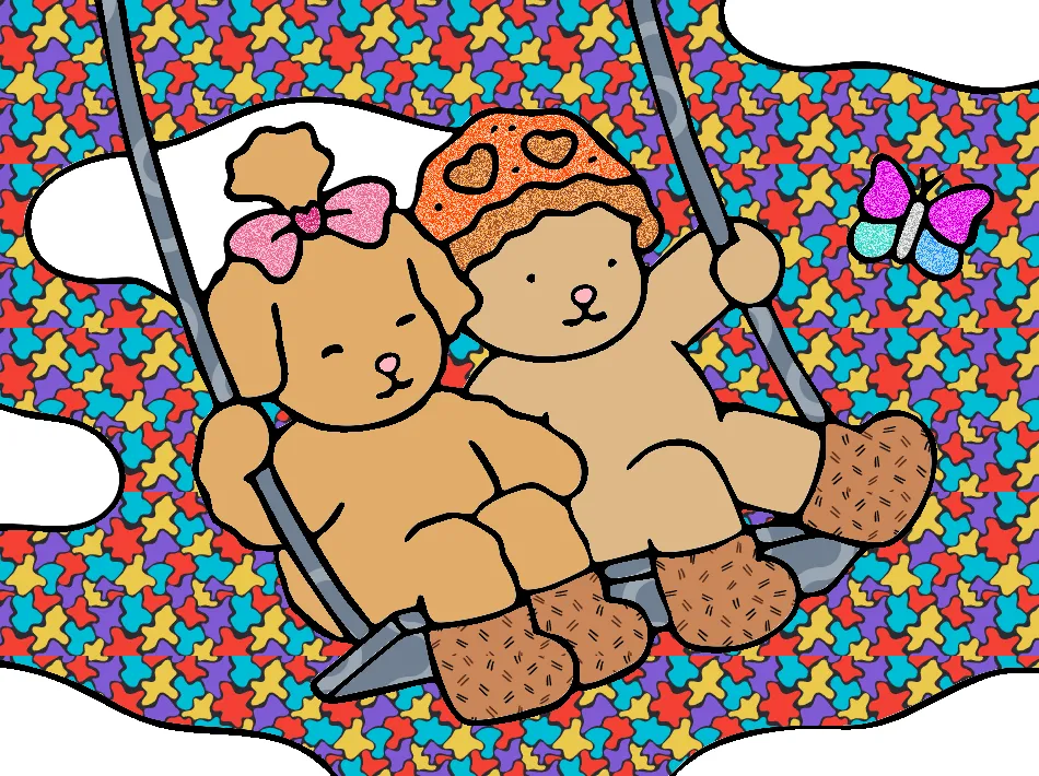 Swing – Desenho Colorido Online para Pintar e Imprimir | Jogo de Colorir Grátis no Mundo dos Jogos - Imagem Destacada