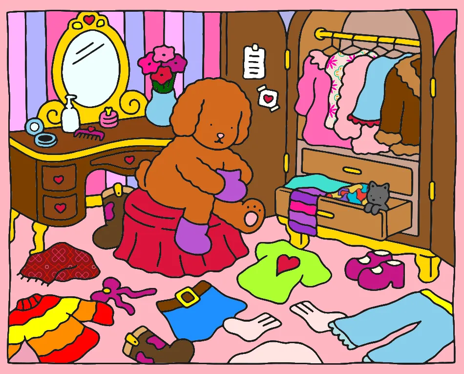 Tons de quarto – Desenho Colorido Online para Pintar e Imprimir | Jogo de Colorir Grátis no Mundo dos Jogos - Imagem Destacada
