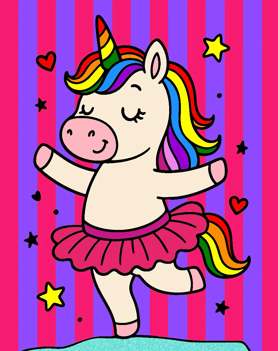 um linda bailarina Ester – Desenho Colorido Online para Pintar e Imprimir | Jogo de Colorir Grátis no Mundo dos Jogos - Imagem Destacada