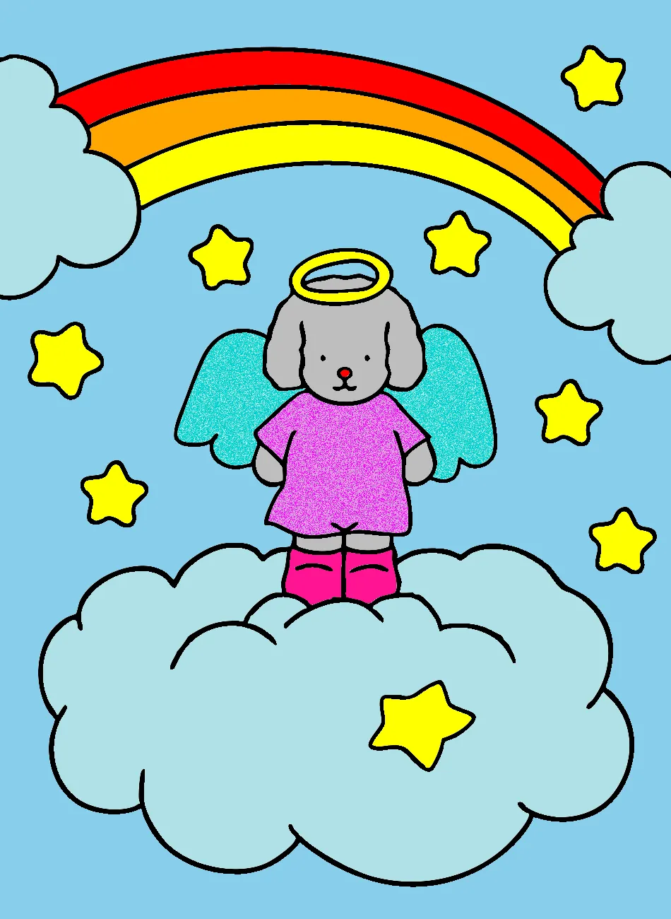 uma visita aos arais Ester – Desenho Colorido Online para Pintar e Imprimir | Jogo de Colorir Grátis no Mundo dos Jogos - Imagem Destacada