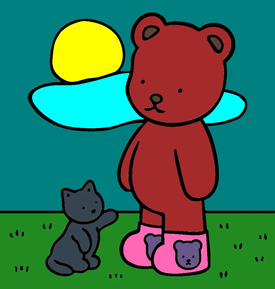 URSINHO – Desenho Colorido Online para Pintar e Imprimir | Jogo de Colorir Grátis no Mundo dos Jogos - Imagem Destacada