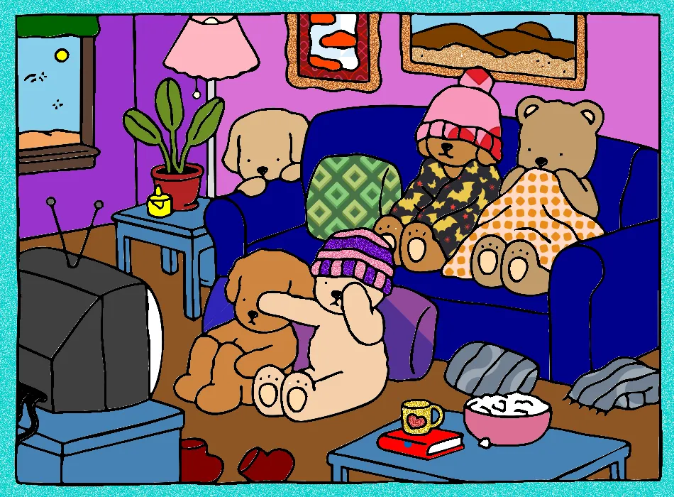 URSINHOS – Desenho Colorido Online para Pintar e Imprimir | Jogo de Colorir Grátis no Mundo dos Jogos - Imagem Destacada