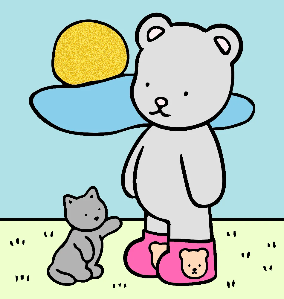 Brincando em ar livre 🌬️ – Desenho Colorido Online para Pintar e Imprimir | Jogo de Colorir Grátis no Mundo dos Jogos - Imagem Destacada