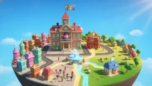 A prefeitura é o que toma conta e cuida da cidade inteira.