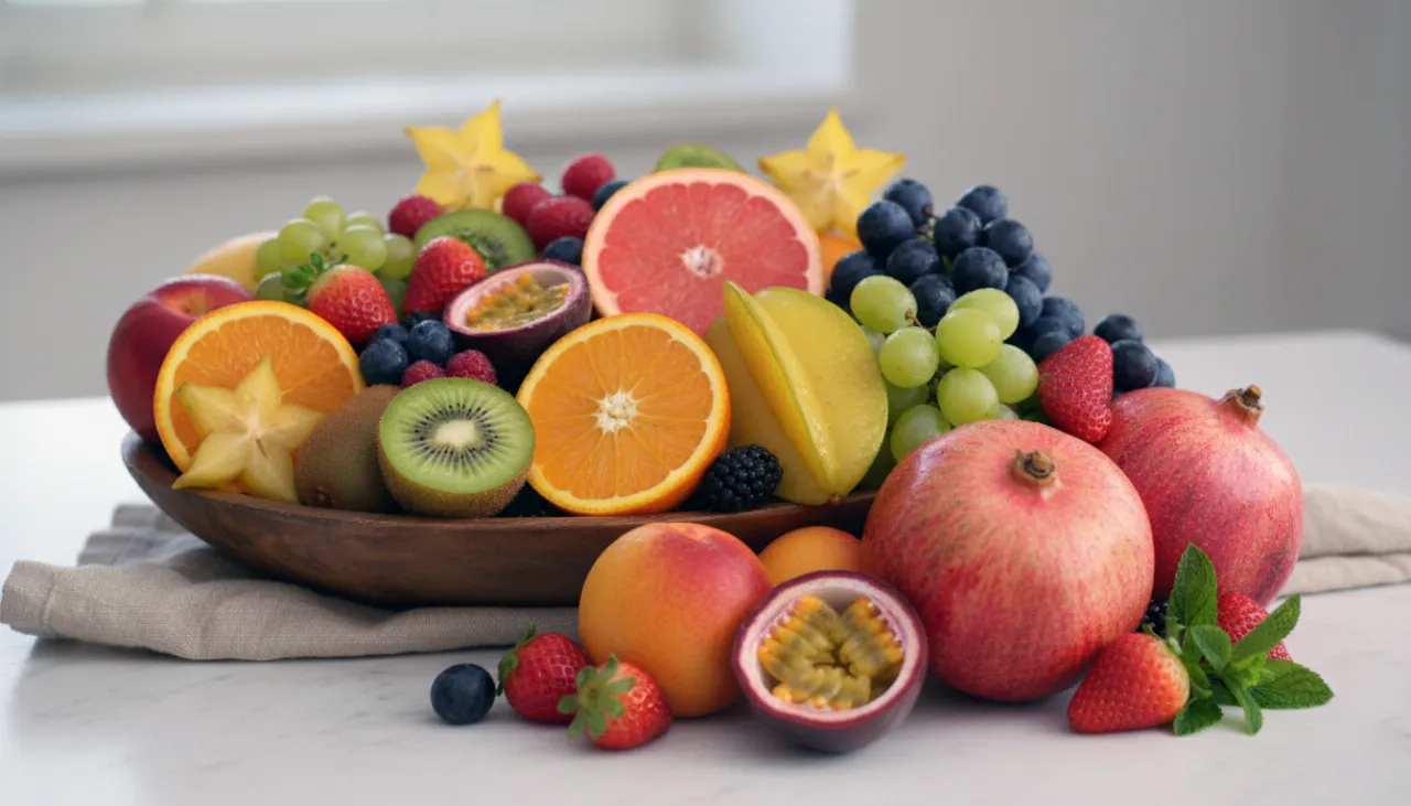 Quem aí gosta de comer frutas? Aah, que delícia!