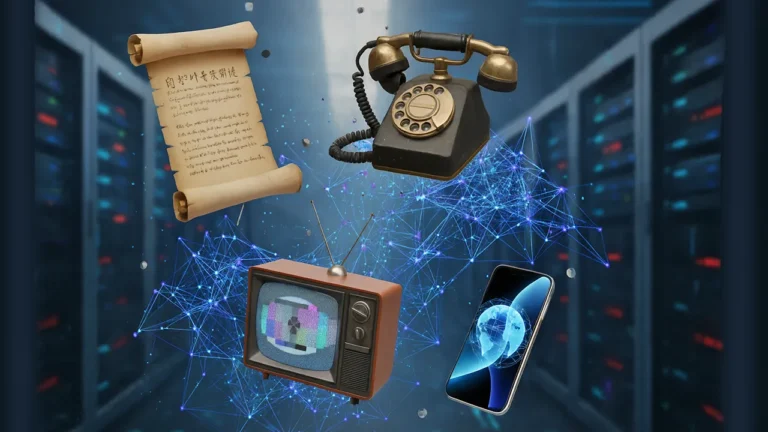 Em diferentes meios de comunicação, a principal diferença entre eles é o tempo.