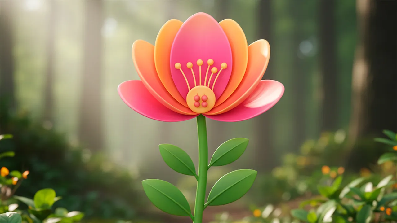 A planta também é um ser vivo que respira e se alimenta.