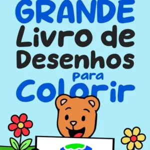 Capa do Grande Livro de Desenhos para Imprimir