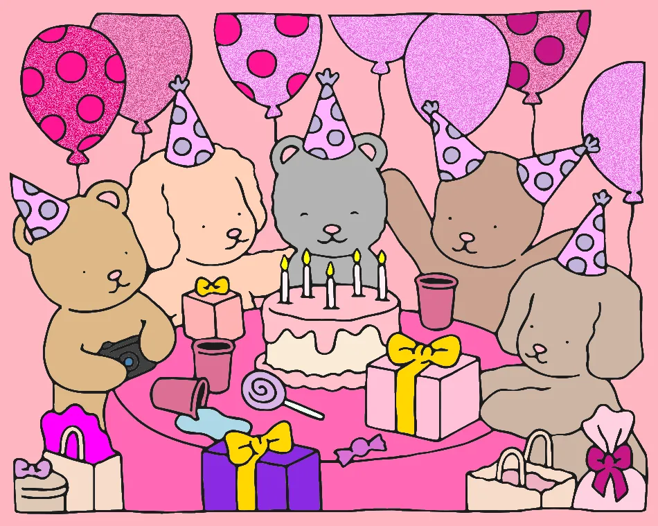 Comemoração pick da Malu 💕 – Desenho Colorido Online para Pintar e Imprimir | Jogo de Colorir Grátis no Mundo dos Jogos - Imagem Destacada