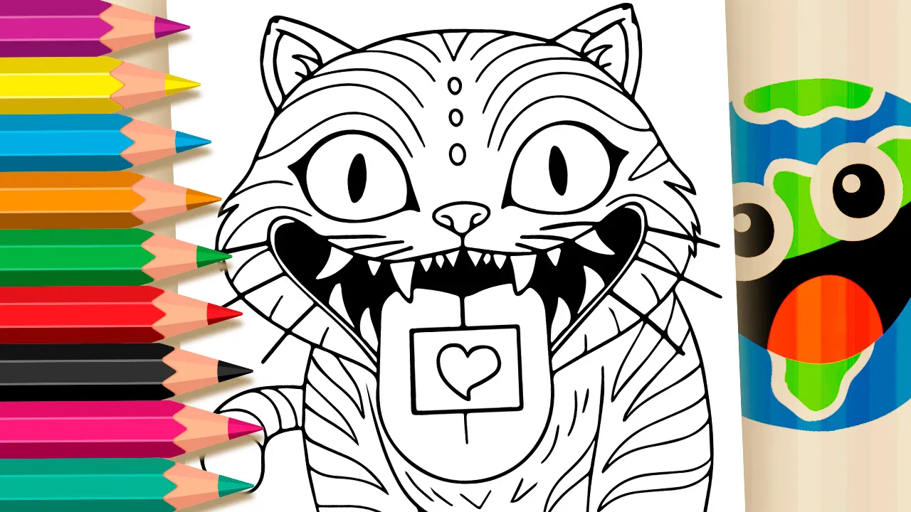 Desenho de Derpy (Guerreiras do Kpop) para Colorir – Imprimir PDF ou Pintar Online