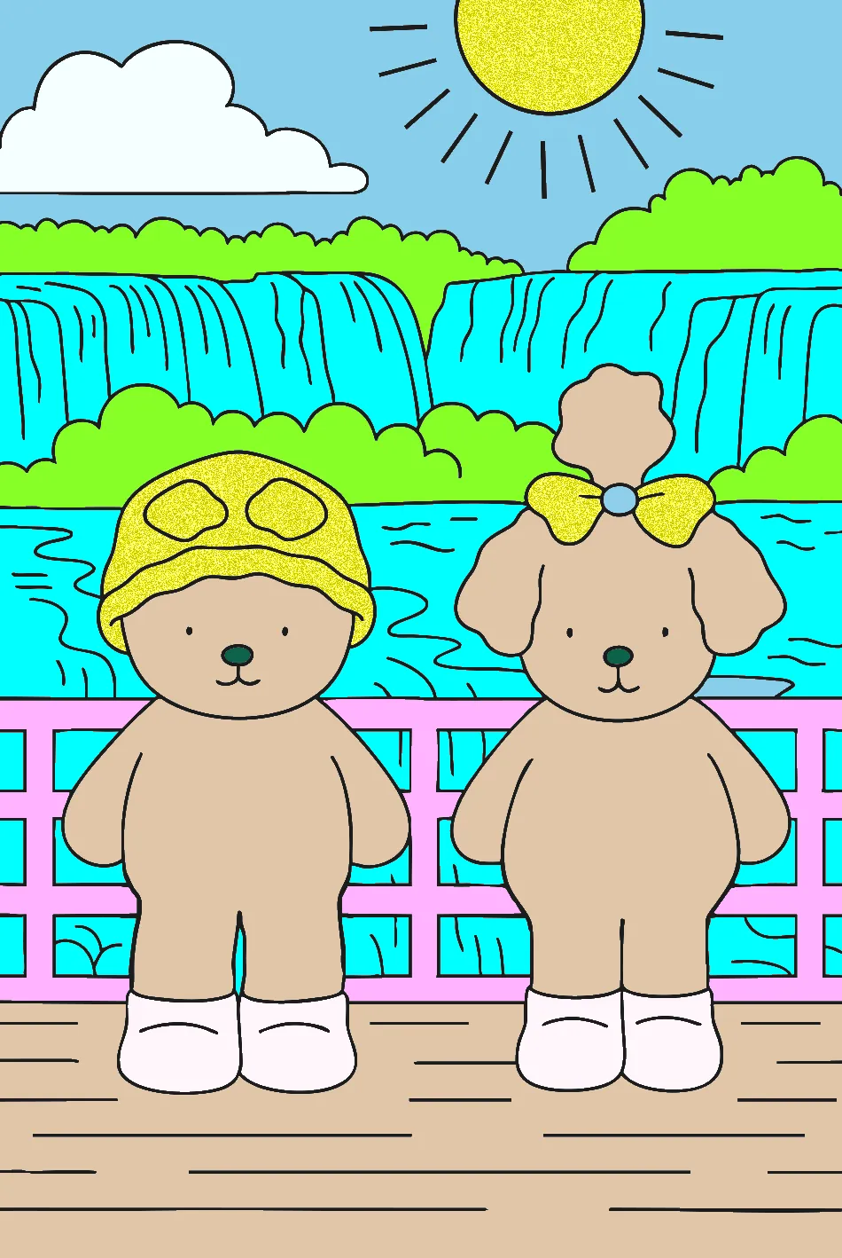 fofo e lindo – Desenho Colorido Online para Pintar e Imprimir | Jogo de Colorir Grátis no Mundo dos Jogos - Imagem Destacada