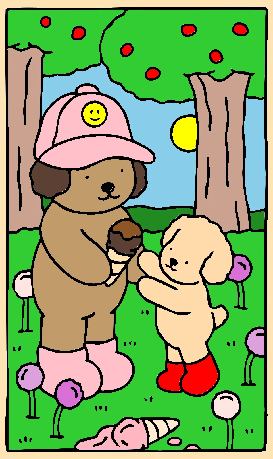 Meu Bob gods – Desenho Colorido Online para Pintar e Imprimir | Jogo de Colorir Grátis no Mundo dos Jogos - Imagem Destacada