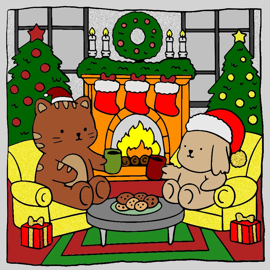 Meu natal – Desenho Colorido Online para Pintar e Imprimir | Jogo de Colorir Grátis no Mundo dos Jogos - Imagem Destacada