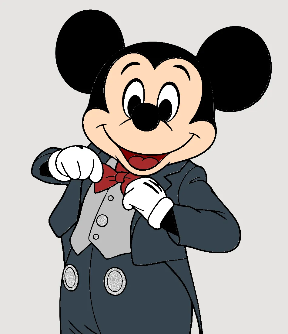 Mickey – Desenho Colorido Online para Pintar e Imprimir | Jogo de Colorir Grátis no Mundo dos Jogos - Imagem Destacada