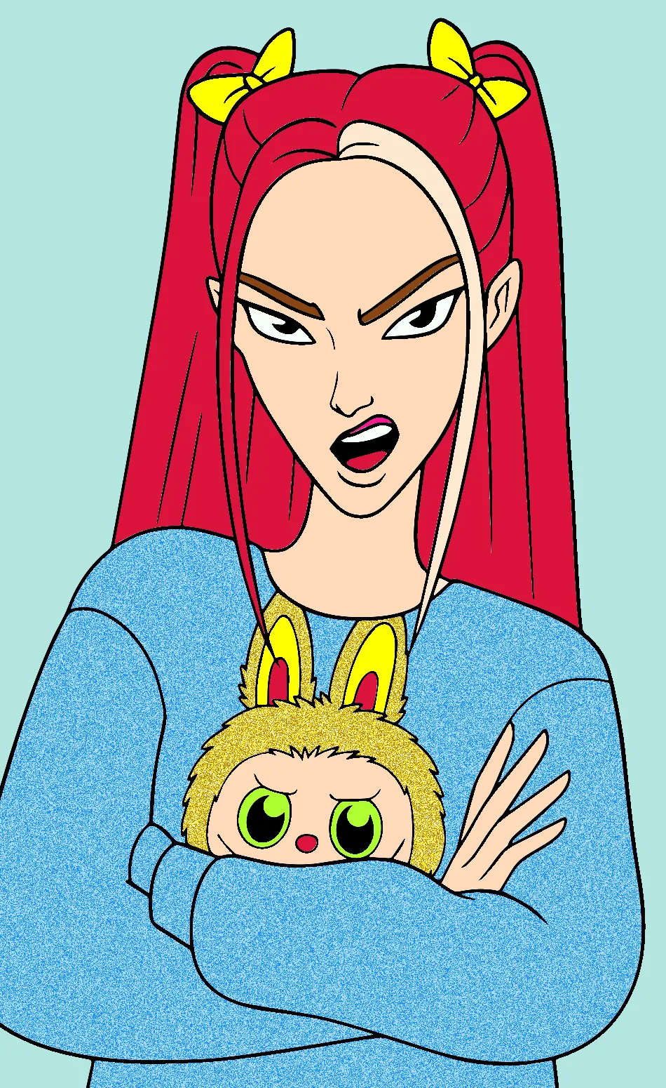 mira kpop – Desenho Colorido Online para Pintar e Imprimir | Jogo de Colorir Grátis no Mundo dos Jogos - Imagem Destacada