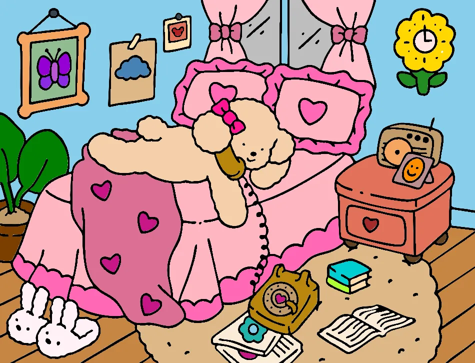 no telefone – Desenho Colorido Online para Pintar e Imprimir | Jogo de Colorir Grátis no Mundo dos Jogos - Imagem Destacada