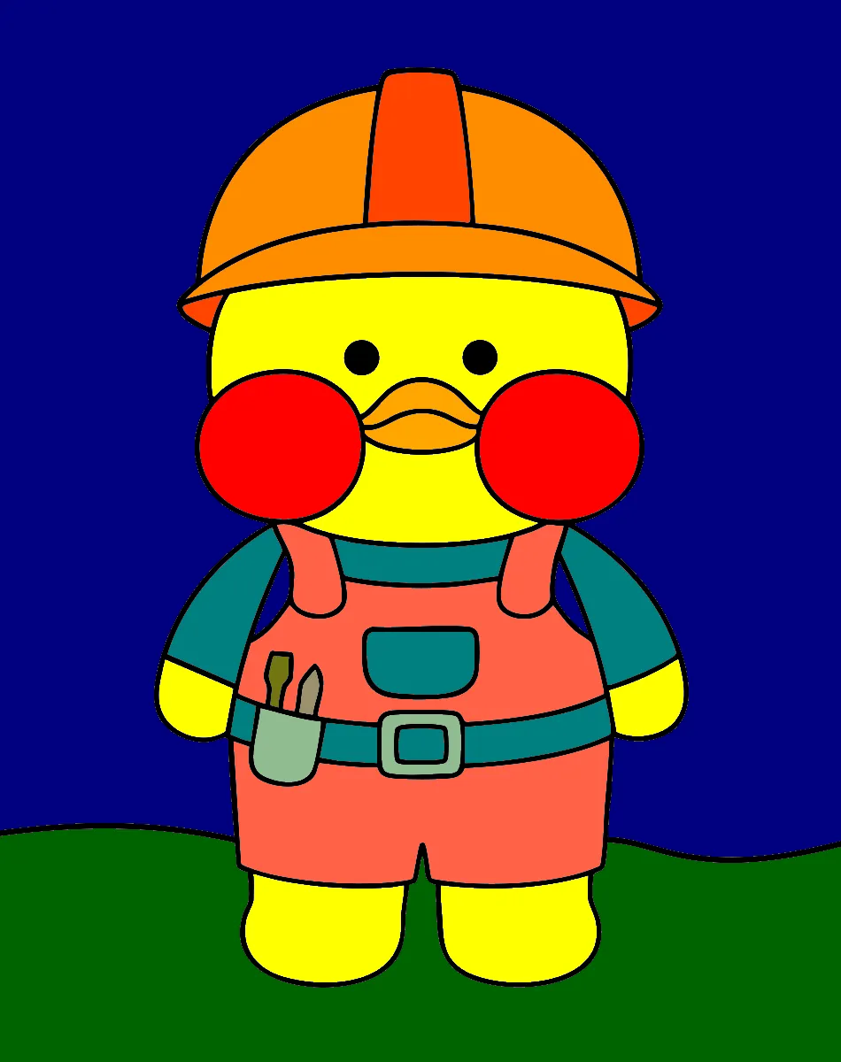 qua qua – Desenho Colorido Online para Pintar e Imprimir | Jogo de Colorir Grátis no Mundo dos Jogos - Imagem Destacada