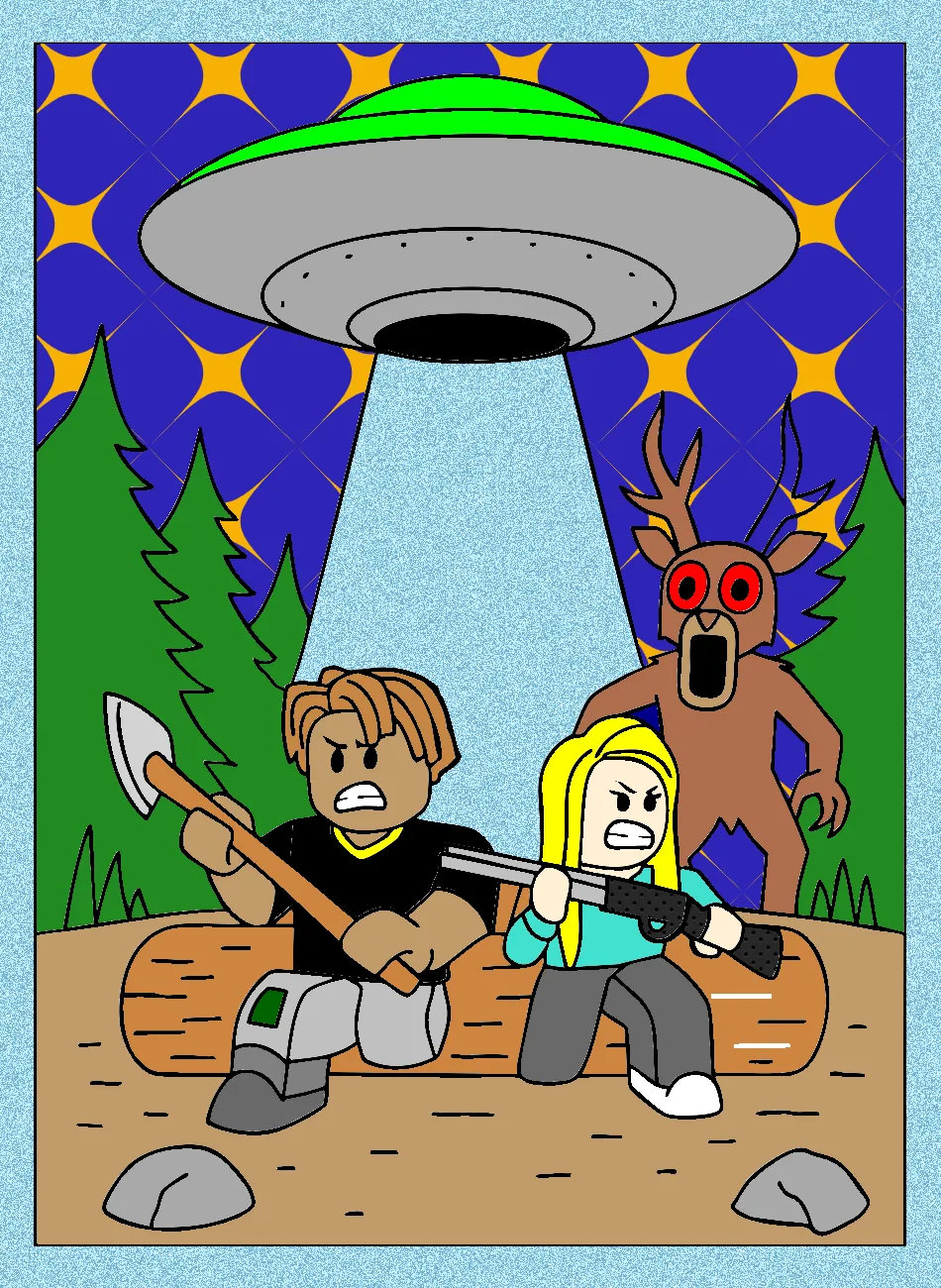 um dia na floresta – Desenho Colorido Online para Pintar e Imprimir | Jogo de Colorir Grátis no Mundo dos Jogos - Imagem Destacada