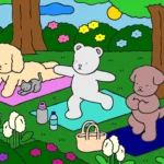 Yoga encantada da Mallu 🩷 – Desenho Colorido Online para Pintar e Imprimir | Jogo de Colorir Grátis no Mundo dos Jogos