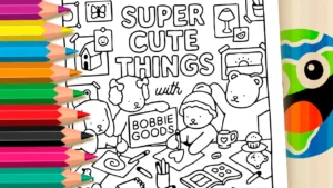 Desenho para colorir Desenho Kawaii - Super Cute Things