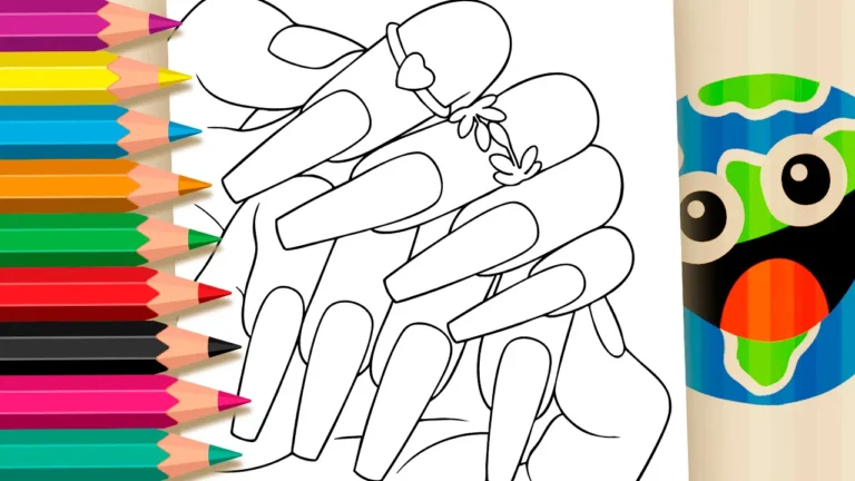 Desenho de Mãos com Unhas Longas e Anéis para Colorir e Criar Nail Art