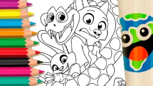 Desenho para colorir Desenho de Zootopia para Colorir