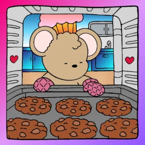 Eu amo fazer biscoito 🍪