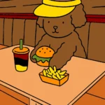 Meu melhor lanche – Desenho Colorido Online para Pintar e Imprimir | Jogo de Colorir Grátis no Mundo dos Jogos