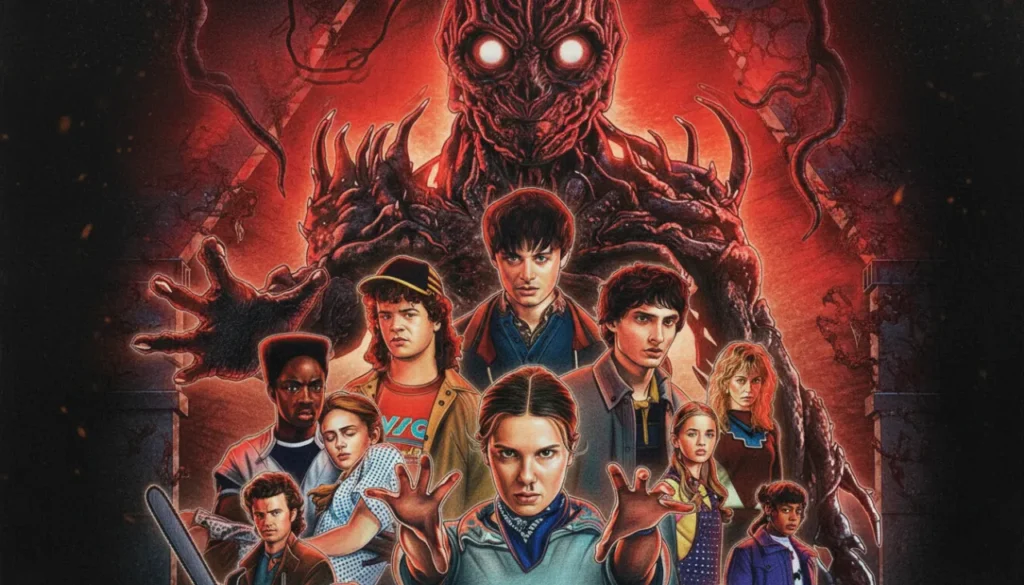 4 Desenhos Incríveis de Stranger Things para Colorir e Imprimir