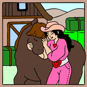 a boiadeira chegou bebê