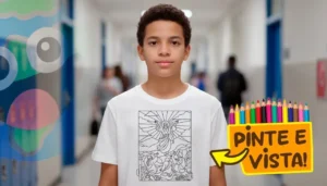 Camiseta Personalizada Ascensão de Jesus: Pinte Online e Receba em Casa